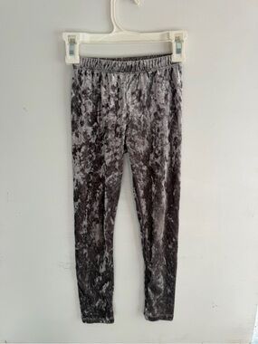 Peek Soft Velvet Gray Kids Lounge Pants